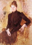 Mary Cassatt The woman in Black Spain oil painting artist